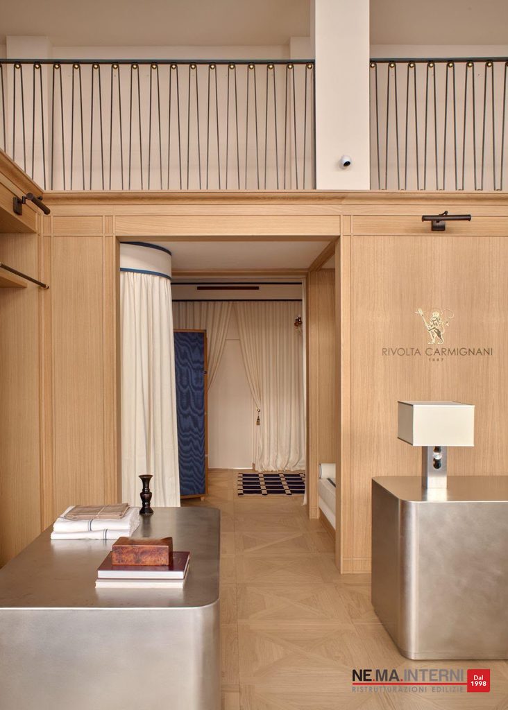 Ristrutturazione Showroom Rivolta Carmignani sito in Milano 3